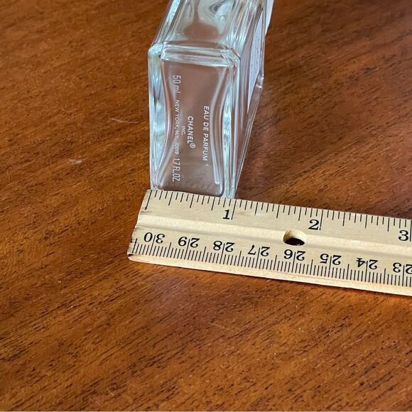 CHANEL Coco Mademoiselle Empty Fragrance Bottle with Gold Accents - Picture 8 of 9